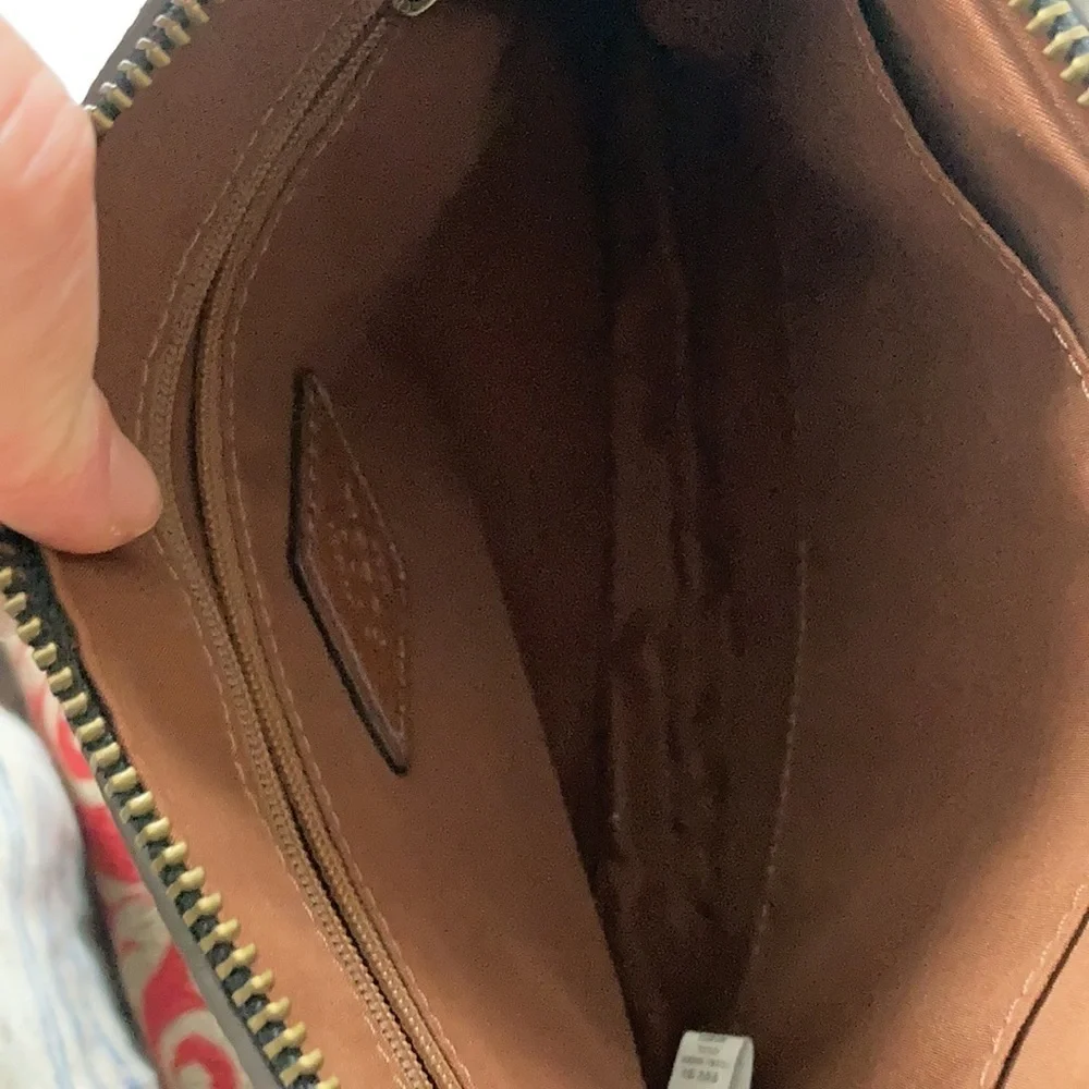 Fossil Shoulder  Black/brown small bag